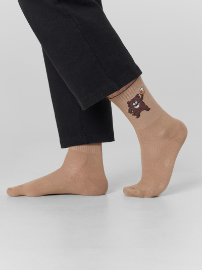Носки Mark Formelle 107K-2906/24107K-1 капучино_рис.2906 - фото 1