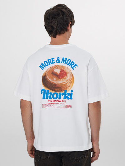 Футболка Mark Formelle 111900/25-5445П-0 белый_печать7_3_сл_на_пол_3_сл_на_спинке - фото 2