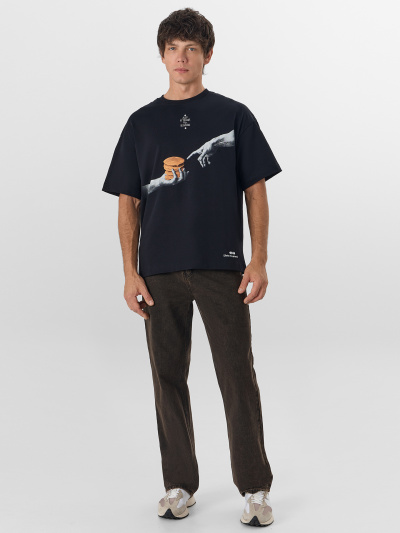 Футболка Mark Formelle 111900/25-5445П-0 черный_печать14_2_сл_на_пол - фото 1