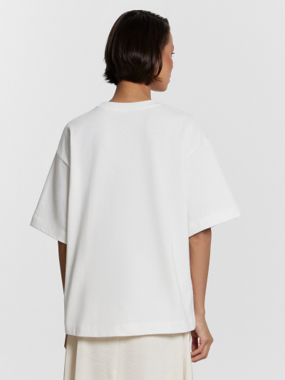 Футболка Mark Formelle 112961/24-33235ПП-0 белый_печать_Печать - фото 2