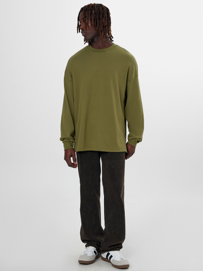 Свитшот Mark Formelle 121917-1/25-5091Ц-2 св.оливковый - фото 3