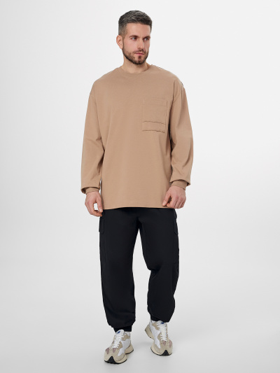 Лонгслив Mark Formelle 121964/25-5302Ц-0 серебристый_бежевый - фото 1