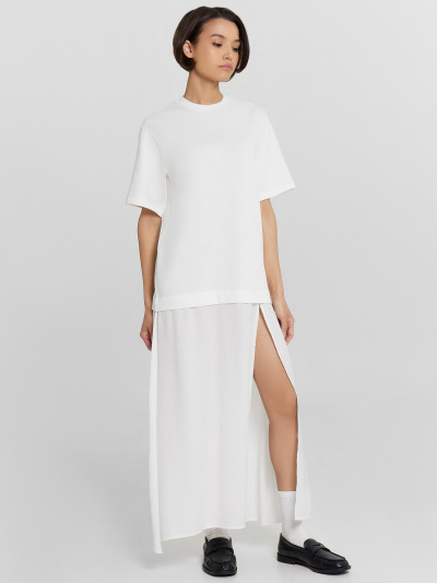 Платье Mark Formelle 152696/24-33222Ц-16 белый - фото 2