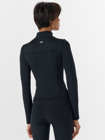 Жакет Mark Formelle 362003/25-38348П-2 черный_печать_1_сл_термотрансфер_на_спинке - фото 2