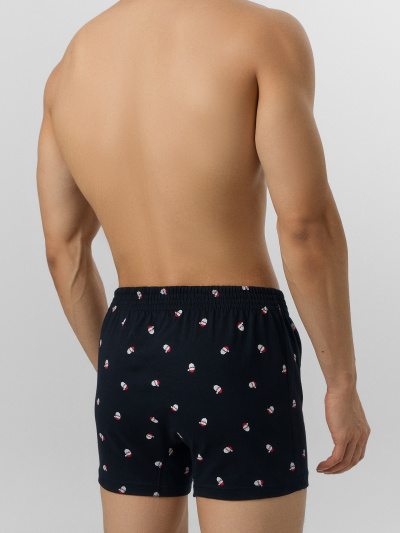 Трусы Mark Formelle 411152/25-5107П-0Н мелкая_набивка_на_черном - фото 2