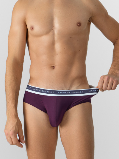 Трусы Mark Formelle 411234/25-5286Ц-5 т.пурпурный - фото 2