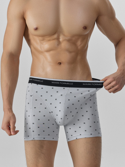 Трусы Mark Formelle 411235/25-5400П-5 квадраты_на_св.сером - фото 2