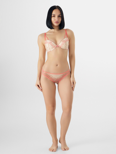 Трусы Mark Formelle 412469-1/25-27.27-38106Ц-16 коралловые_цветочки_на_пудре - фото 3