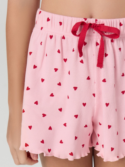 Шорты Mark Formelle 537004/25-38534П-1 сердечки_на_розовом - фото 2