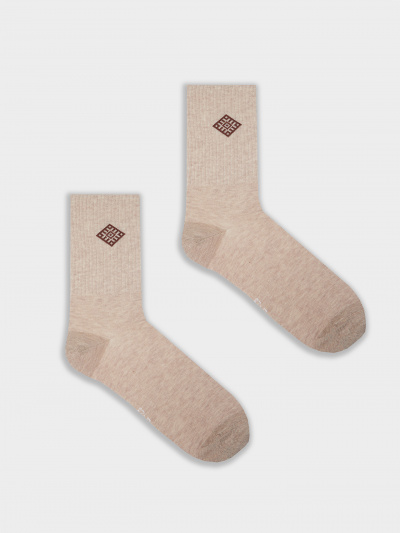 Носки Mark Formelle 559U-2809/24559U бежевый_меланж_рис.2809 - фото 1