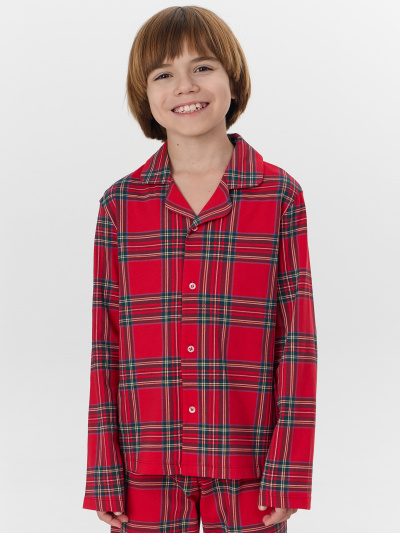 Брюки, рубашка Mark Formelle 563338/25-37706ПП-0 клетка_на_красном - фото 2