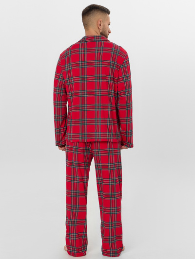 Брюки, рубашка Mark Formelle 591041/25-5214ПП-0 клетка_на_красном - фото 1