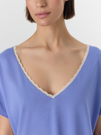 Брюки, футболка Mark Formelle 592545/25-35485ПП-14 аметист_цветы_на_аметистовом - фото 2