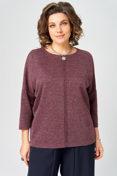 Джемпер Bliss 9500 бордовый - фото 1