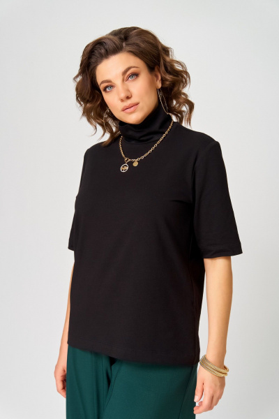 Джемпер Bliss 09062 черный - фото 3