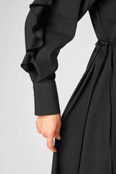 Платье EVA GRANT 7223 черный - фото 10