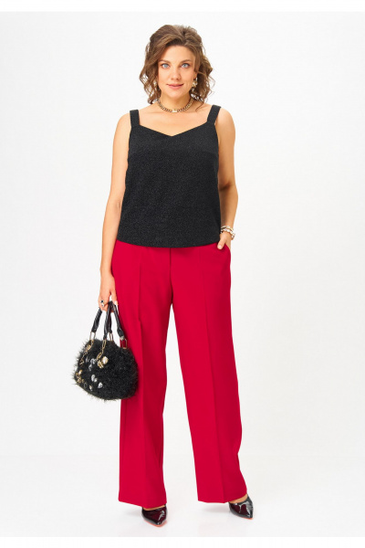 Брюки Твой имидж 2210 красный - фото 6