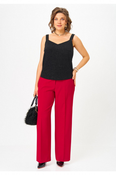Брюки Твой имидж 2210 красный - фото 3