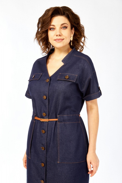 Платье Matini 3.1807 синий - фото 8