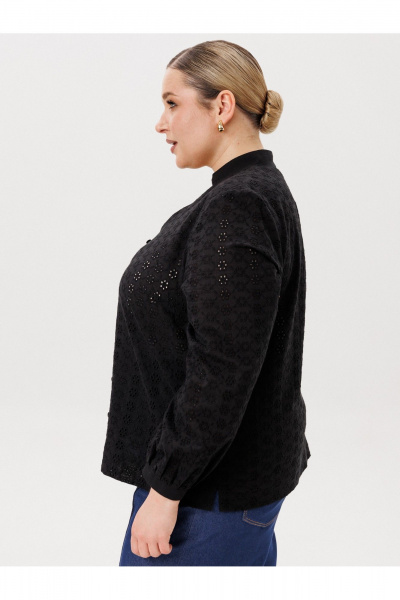 Блуза AVA fashion М-168 черный - фото 6