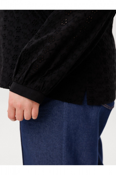 Блуза AVA fashion М-168 черный - фото 7