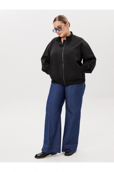 Бомбер AVA fashion М-169 черный - фото 3