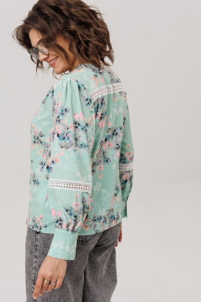 Блуза Anelli 1693 нежная_мятность - фото 6