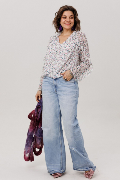 Блуза Anelli 1807 клевер - фото 9