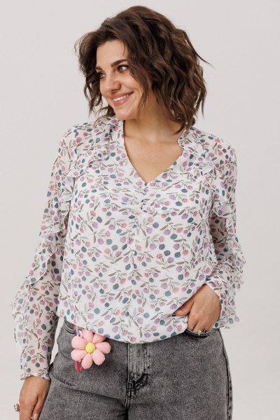 Блуза Anelli 1807 клевер - фото 6