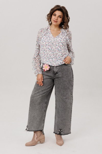 Блуза Anelli 1807 клевер - фото 1