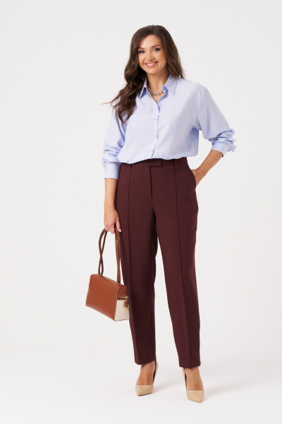 Блуза Панда 112540 голубой - фото 1