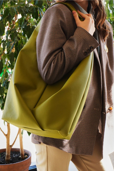 Сумка Polisto Mirai L олива - фото 6