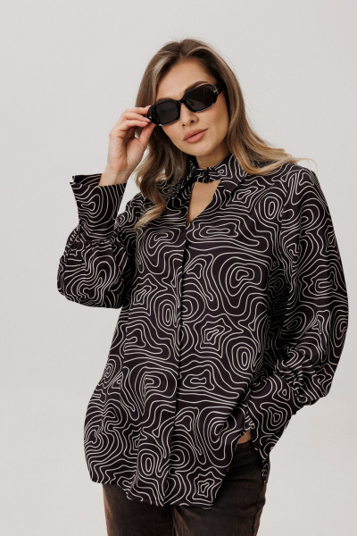 Рубашка Anelli 1668 круги_на_воде - фото 10