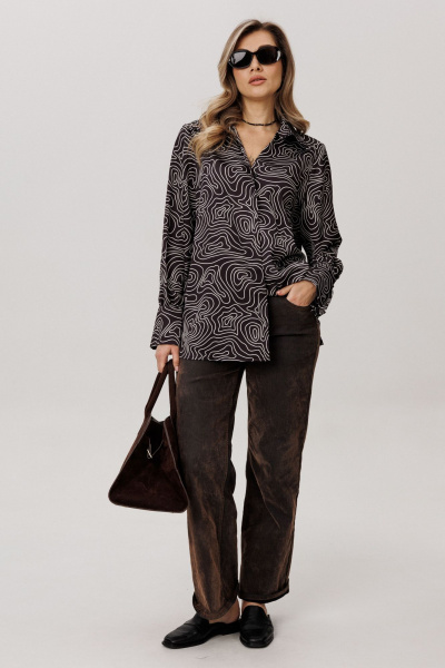 Рубашка Anelli 1668 круги_на_воде - фото 9