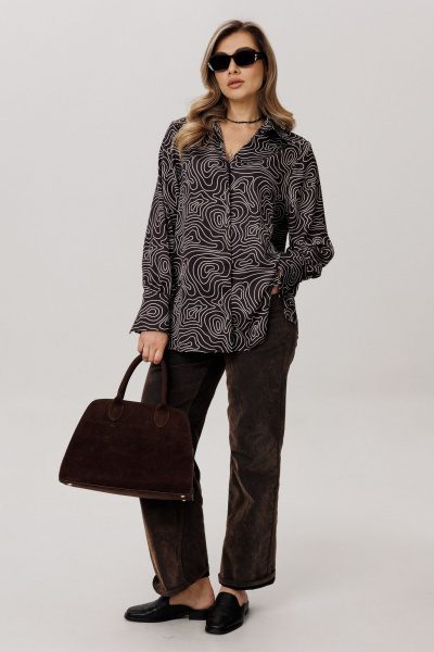 Рубашка Anelli 1668 круги_на_воде - фото 3