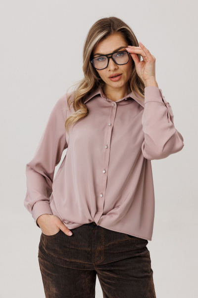 Блуза Anelli 1663 розоватая_нежность - фото 10