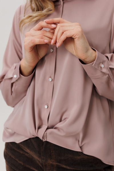 Блуза Anelli 1663 розоватая_нежность - фото 9