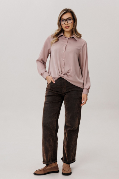 Блуза Anelli 1663 розоватая_нежность - фото 8