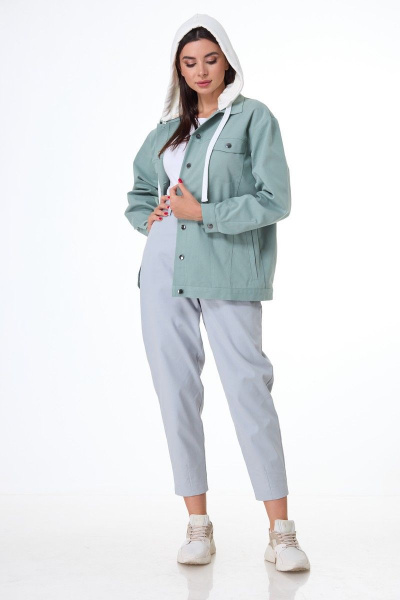 Брюки Anelli 1041.1 циркон - фото 1