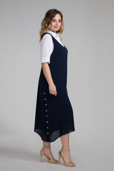 Блуза, сарафан Панда 443290 синий - фото 2