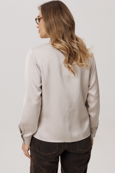 Блуза Anelli 1791 айс_латте - фото 4