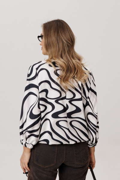 Блуза Anelli 1662 белое_озеро - фото 6