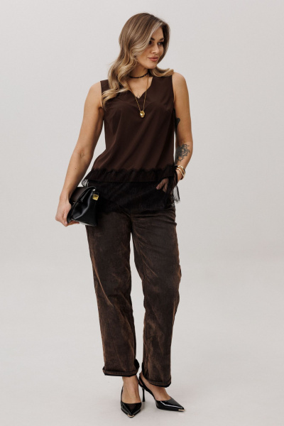 Топ Anelli 1664 ледяной_какао - фото 8