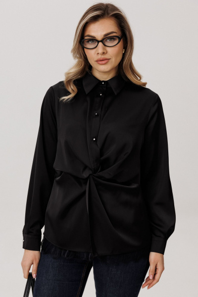 Блуза Anelli 1791 айс_американо - фото 1