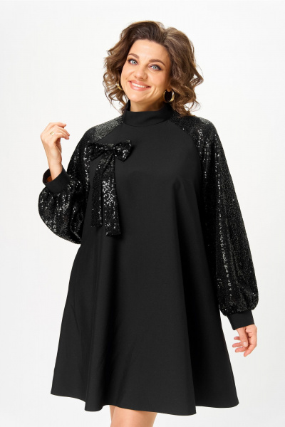 Платье V&N Fashion 1100 черный - фото 4