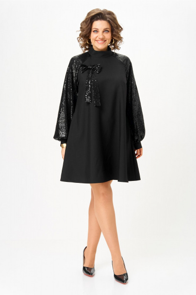 Платье V&N Fashion 1100 черный - фото 1