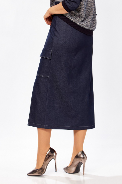 Бомбер, юбка Lady Secret 25103 синий - фото 6