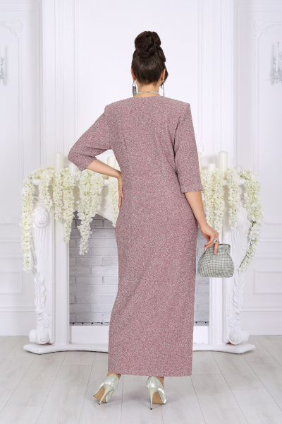 Платье Ninele 7515 пудра - фото 11