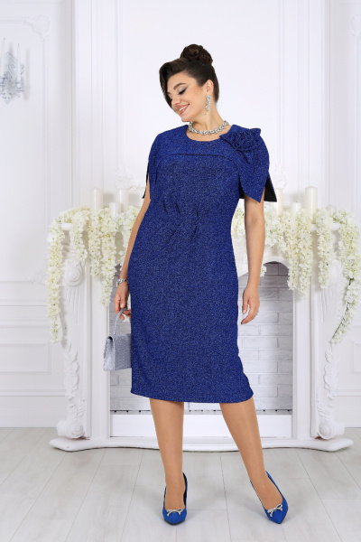 Платье Ninele 7524 василек - фото 10
