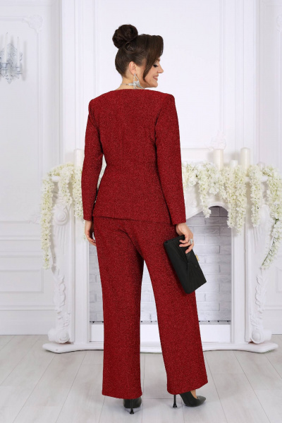 Блуза, брюки Ninele 6070 красный - фото 7